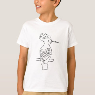 Funny Hoopoe-killar T-Shirts