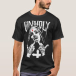 Funny Horror Unholy Nun  T Shirt<br><div class="desc">Funny Horror Unholy Nun .lol, coola, lustig, lustig överraskning, retro, djur, christmas, söt, doll, dockor, dockor, lol doll, lol doll-tecken, lullöverraskningsfödelsedag, ll överraskning mamma, lol överraskning party, lollipop, film, musik, regnbåge, vintage, 202222022222202200220222222220000020222220020022202200000000202000002002222222200 20 val, ädel, jordbruk, vi alla, fantastisk, anime, död hoodie, död merch, död skjorta, död skjorta, död t-skjorta,...</div>