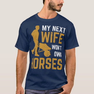 Funny Horse Farm Horseman Gift T Shirt