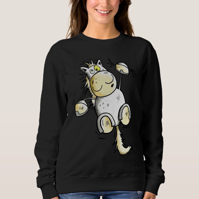 Funny Horse For Horse Friends And Horseback Riders T Shirt (Framsida)