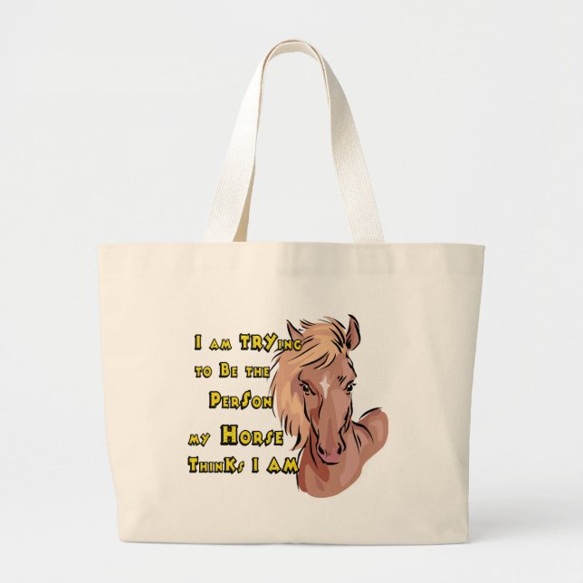Funny Horse Jumbo Tygkasse (Framsidan)