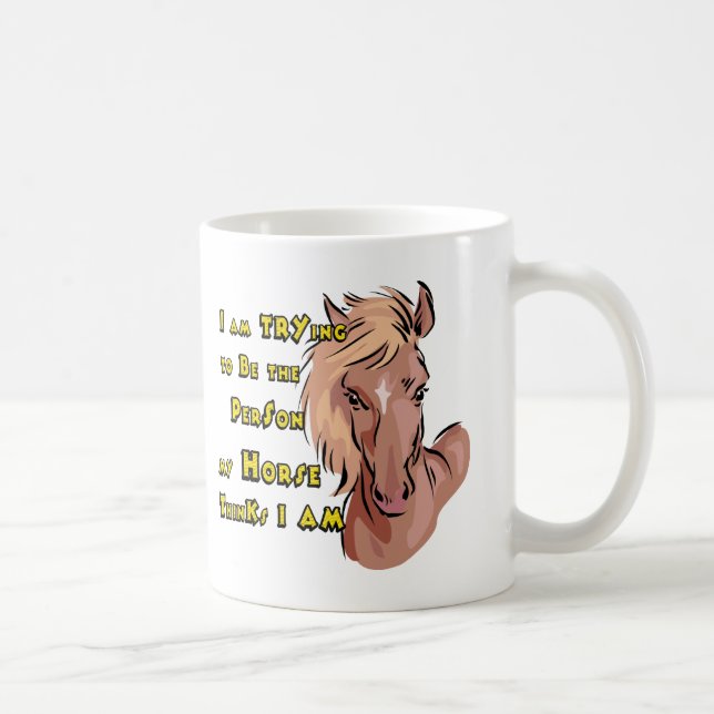 Funny Horse Kaffemugg (Höger)