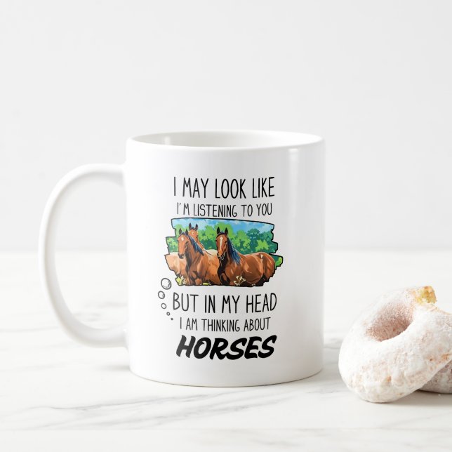 Funny Horse Lover Mugg (Med munk)