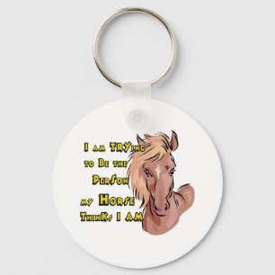 Funny Horse Nyckelring