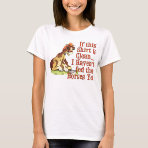 Funny Horse Say T Shirt