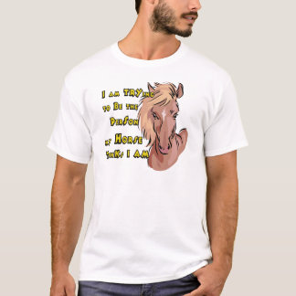 Funny Horse T Shirt
