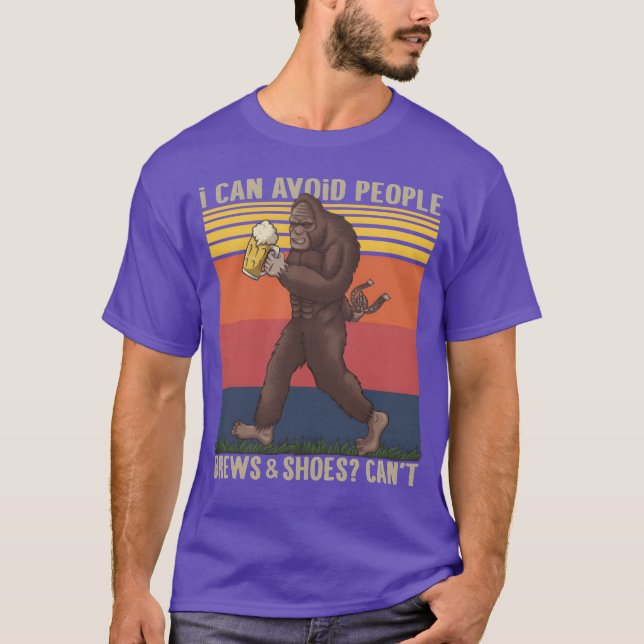 Funny Horseshoe Pitching Game-vän T Shirt (Framsida)