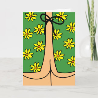 Funny Hospital Gown och Butt känner sig bättre sna Kort