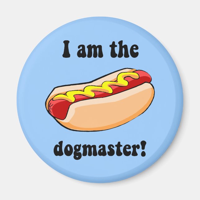 Funny hotdog magnet (Framsidan)