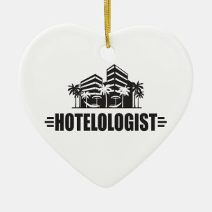 Funny Hotel Julgransprydnad Keramik