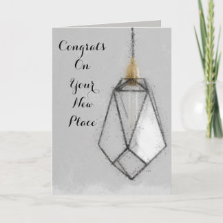 Funny Houseuppvärmningskort Kort