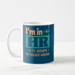Funny HR-officer Gift Gift för personalarbetare Kaffemugg