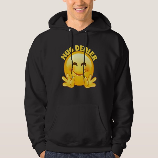 Funny Hug Dealer Hoodie (Framsida)