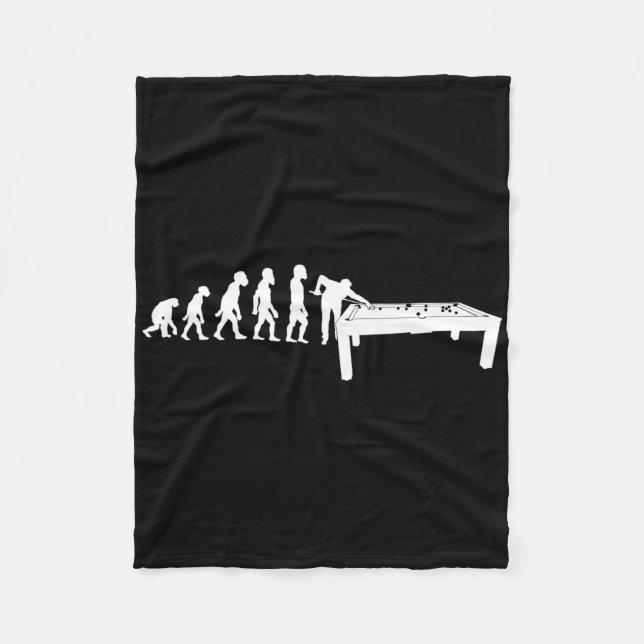 Funny Human Billiards Evolution 8 Ll Bassäng Cue S Fleecefilt (Framsidan)
