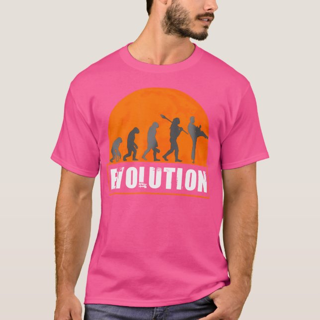 Funny Human Judo Evolution Funny Judo Evolution T Shirt (Framsida)