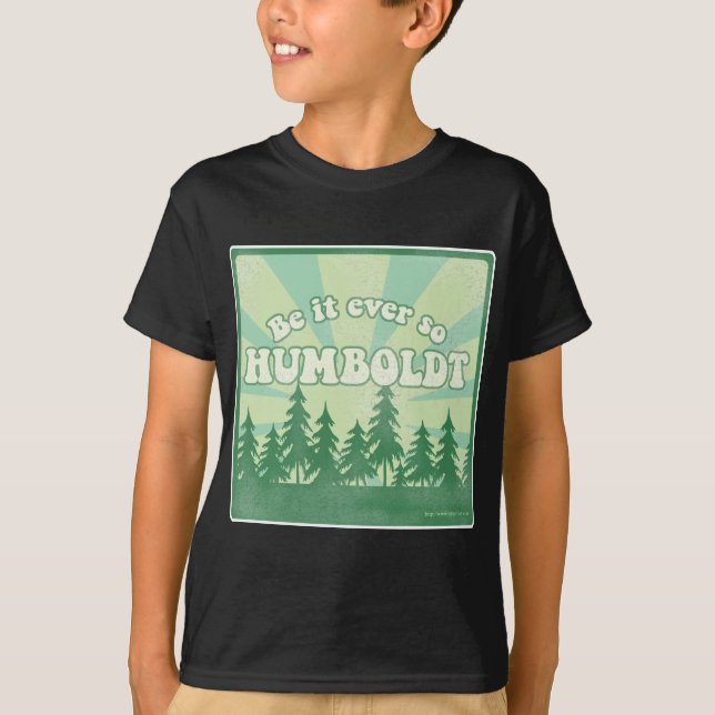Funny Humboldt County Tee (Framsida)