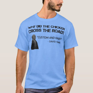 Funny Hume Philosophy Teacher Student Philosopher T Shirt