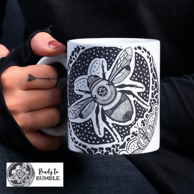 Funny Humla Kaffemugg (Skapare uppladdad)