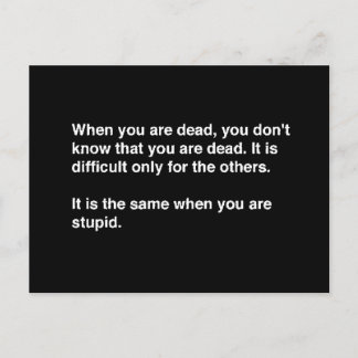 FUNNY HUMOR QUOTES DEAD STUPID LAUGHS INSULTS COMM VYKORT
