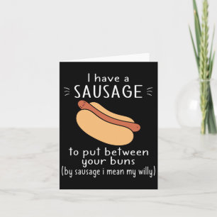 Funny Humor Vuxen Valentines day Sause Betwe Kort