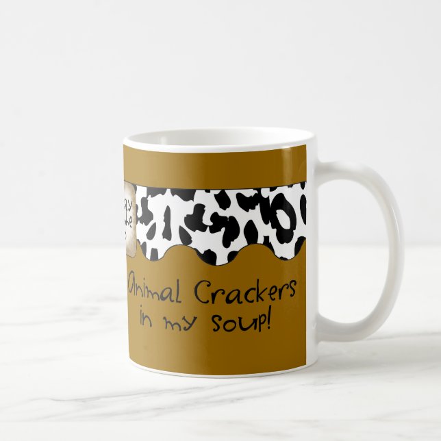 Funny Humous Animal Coffee Mugg (Höger)