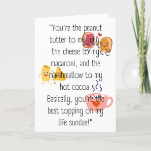 Funny Humous Valentine Day Quote Helgdag Card Helgkort