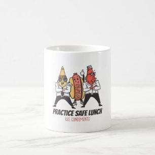 Funny hund för hett kaffemugg
