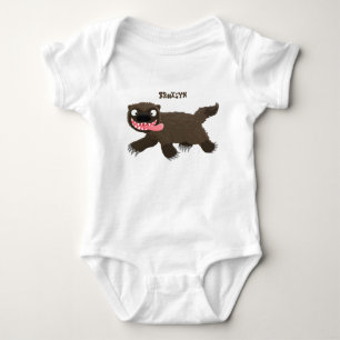 Funny hungry wolverine animal cartoon t shirt
