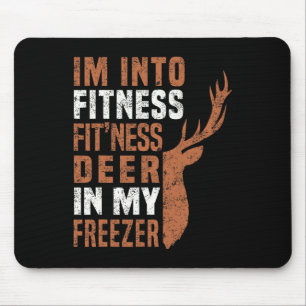 Funny Hunter Pappa I är Into Fitness Hjort Freezer Musmatta