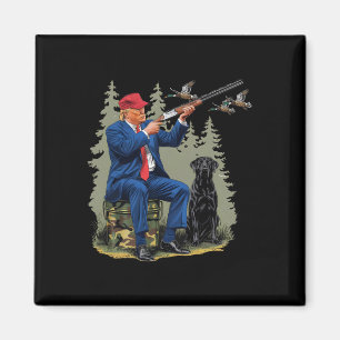Funny Hunting Anka Trump Camo Hunting Hej Huntin Magnet