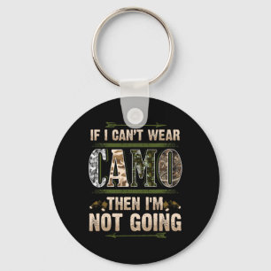 Funny Hunting Camo Hunters Buck Hjort Land Redne Nyckelring