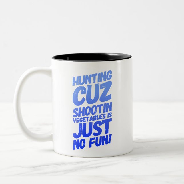 Funny Hunting Coffee Mugg (Vänster)