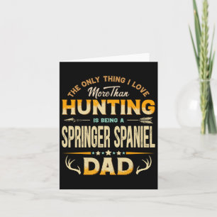 Funny Hunting Fars dag - Springer Spain Pappa Kort