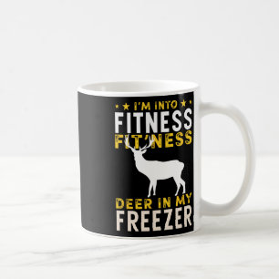 Funny Hunting Hjort Jag är Into Fitness Hjort Hunt Kaffemugg