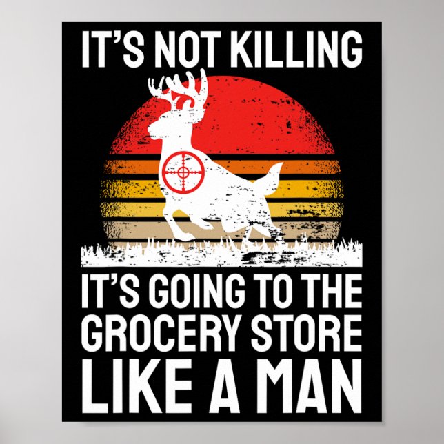 Funny Hunting Poster (Framsidan)
