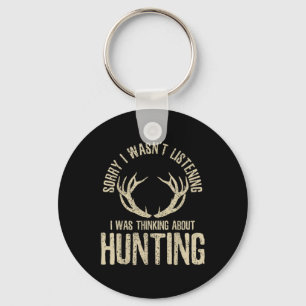 Funny Hunting Quote Sayed Hjort Venison Elk Hunter Nyckelring