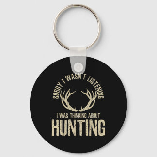 Funny Hunting Quote Sayed Hjort Venison Elk Hunter Nyckelring