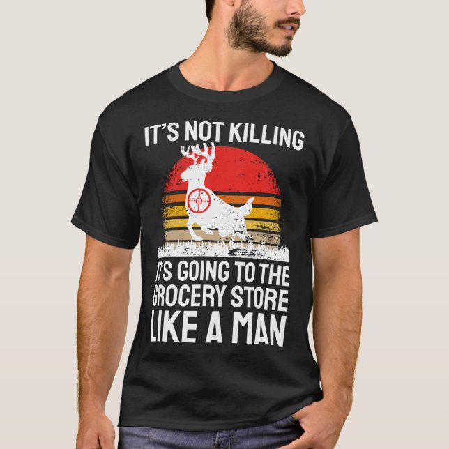 Funny Hunting T Shirt (Framsida)