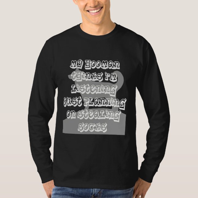 Funny Husky Shirt T Shirt (Framsida)