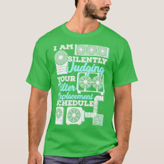 Funny Hvac Tech-jobbproffs Tekniker Gift T Shirt