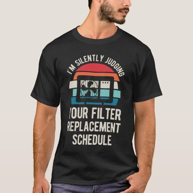 Funny Hvac Technician T Shirt (Framsida)