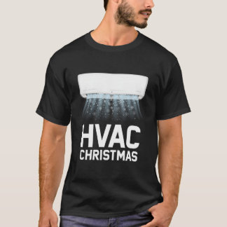 Funny Hvac-teknikgåva till jul T Shirt