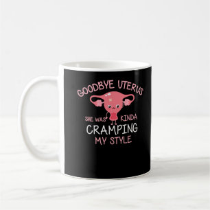 Funny hysterektomi Uterus Borttagning Kaffemugg