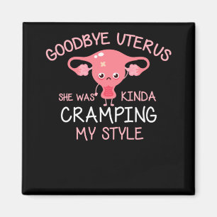 Funny hysterektomi Uterus Borttagning Magnet