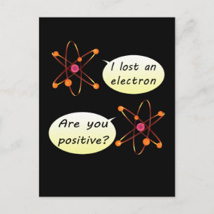 Funny I borttappad An Electron Vykort