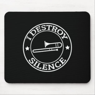Funny I Destroy Silence Trombone Trumpet Player Tr Musmatta