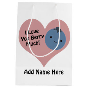 Funny I Kärlek Du Berry Mycket Cute Kawaii Blueber