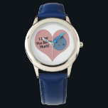 Funny I Kärlek Du Berry Mycket Cute Kawaii Blueber Armbandsur<br><div class="desc">Jag kärlek,  du bär mycket! Lustigt bergspun och söt kawaii-blåbär.</div>