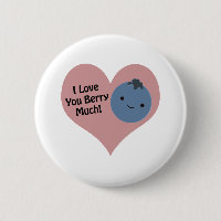 Funny I Kärlek Du Berry Mycket Cute Kawaii Blueber