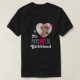 Funny I Kärlek My psycHOTic Girlkompis Anpassnings T Shirt (Design framsida)